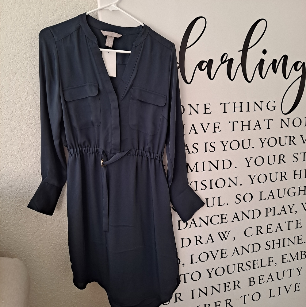 🖤H&M Shirt Dress - Picture 2 of 3